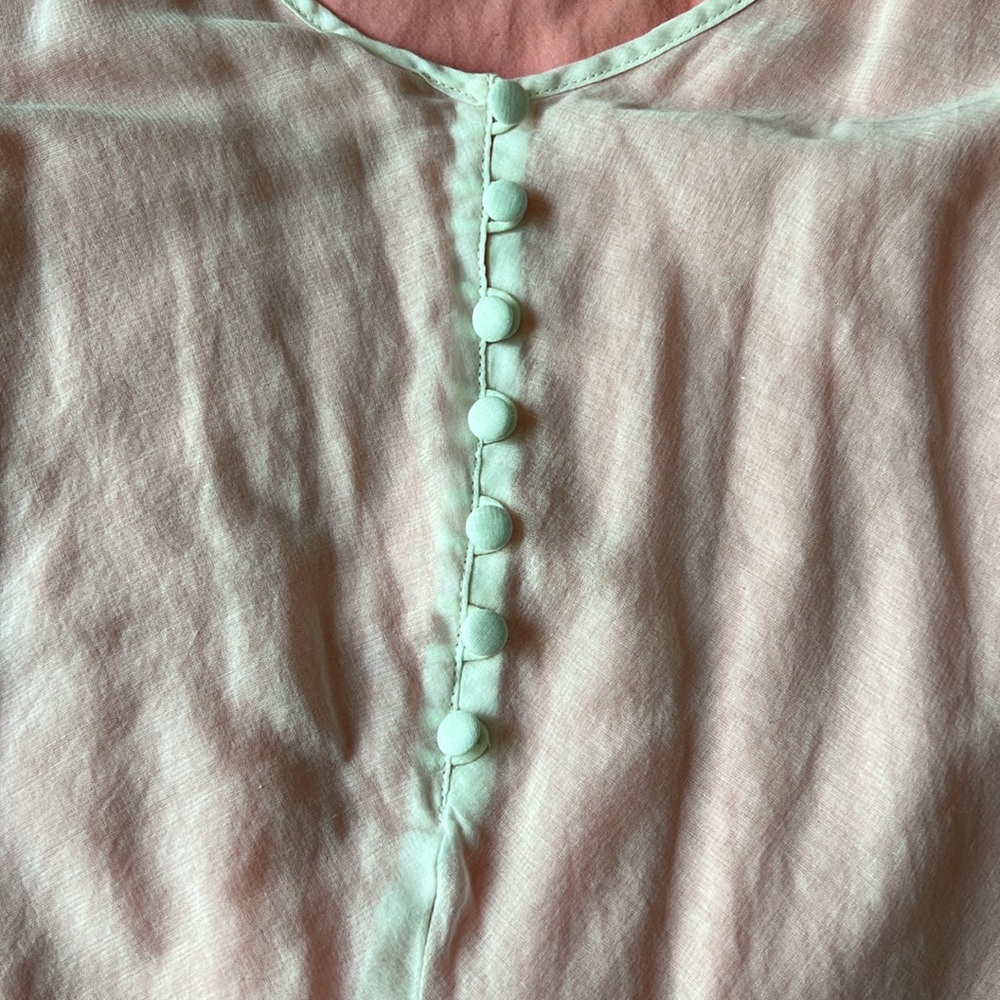 Eloise cross- cross strap, low back cotton slip dress - Picture 4 of 10